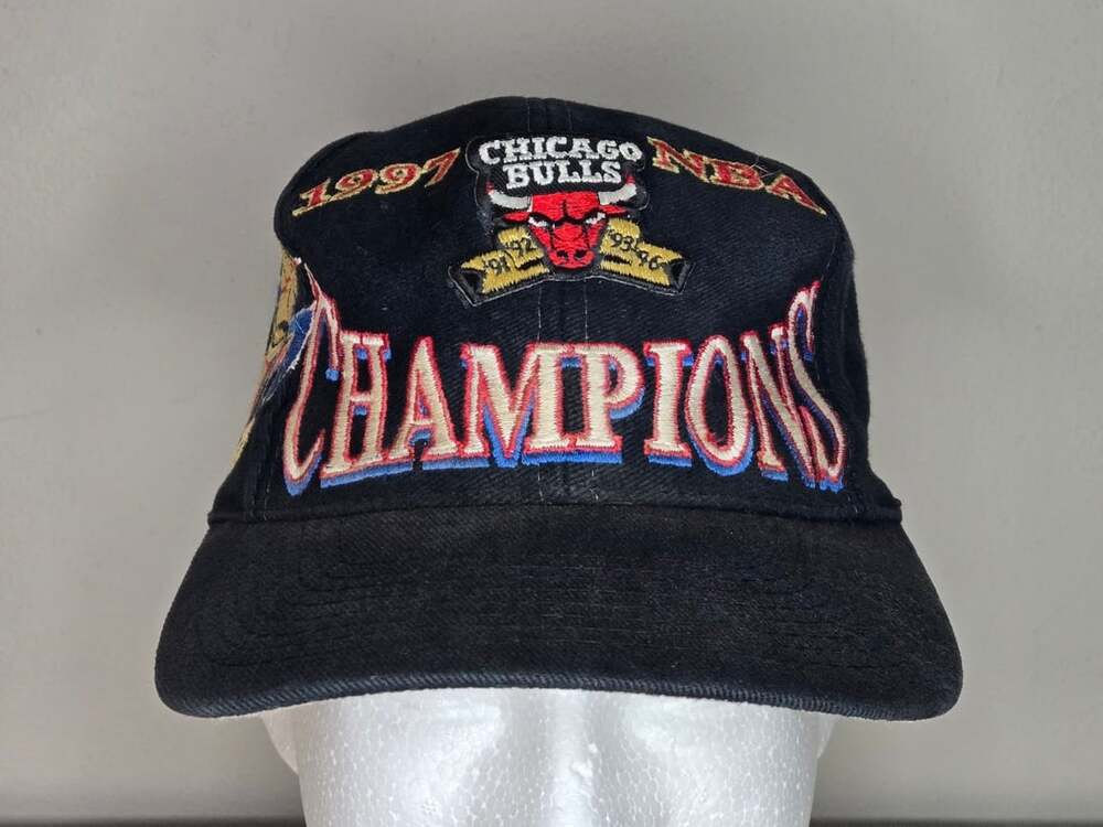 Vintage Chicago Bulls 1997 NBA Champions Snapback Hat